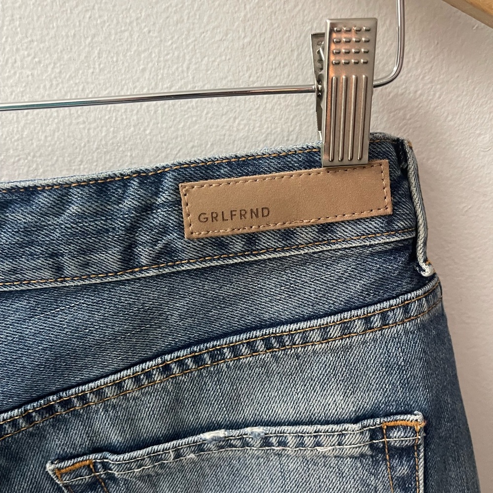 GRLFRND Helena High-Rise Cut Off Shorts size 30 - Picture 9 of 11